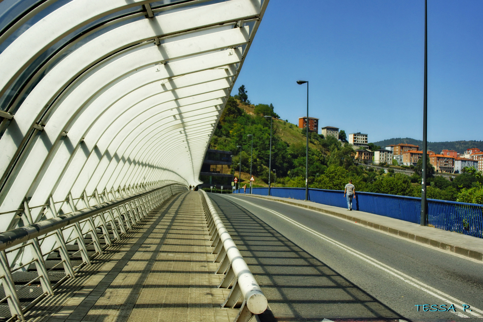 PUENTE SOBRE EL RIO IBAIZABAL (LA PEÑA / BILBAO).