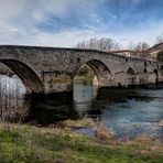 Puente sobre el rio Tormes