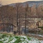 Puente sobre el rio Tormes en la Aliseda