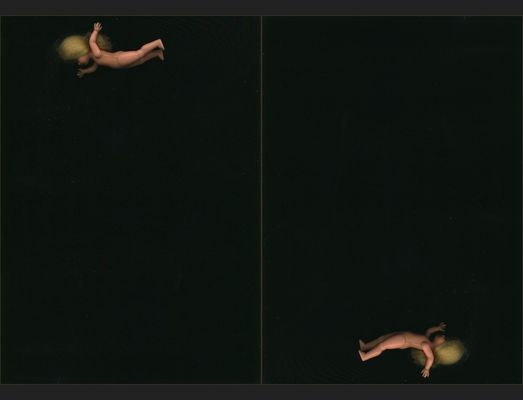 püppchen lässt sich fallen