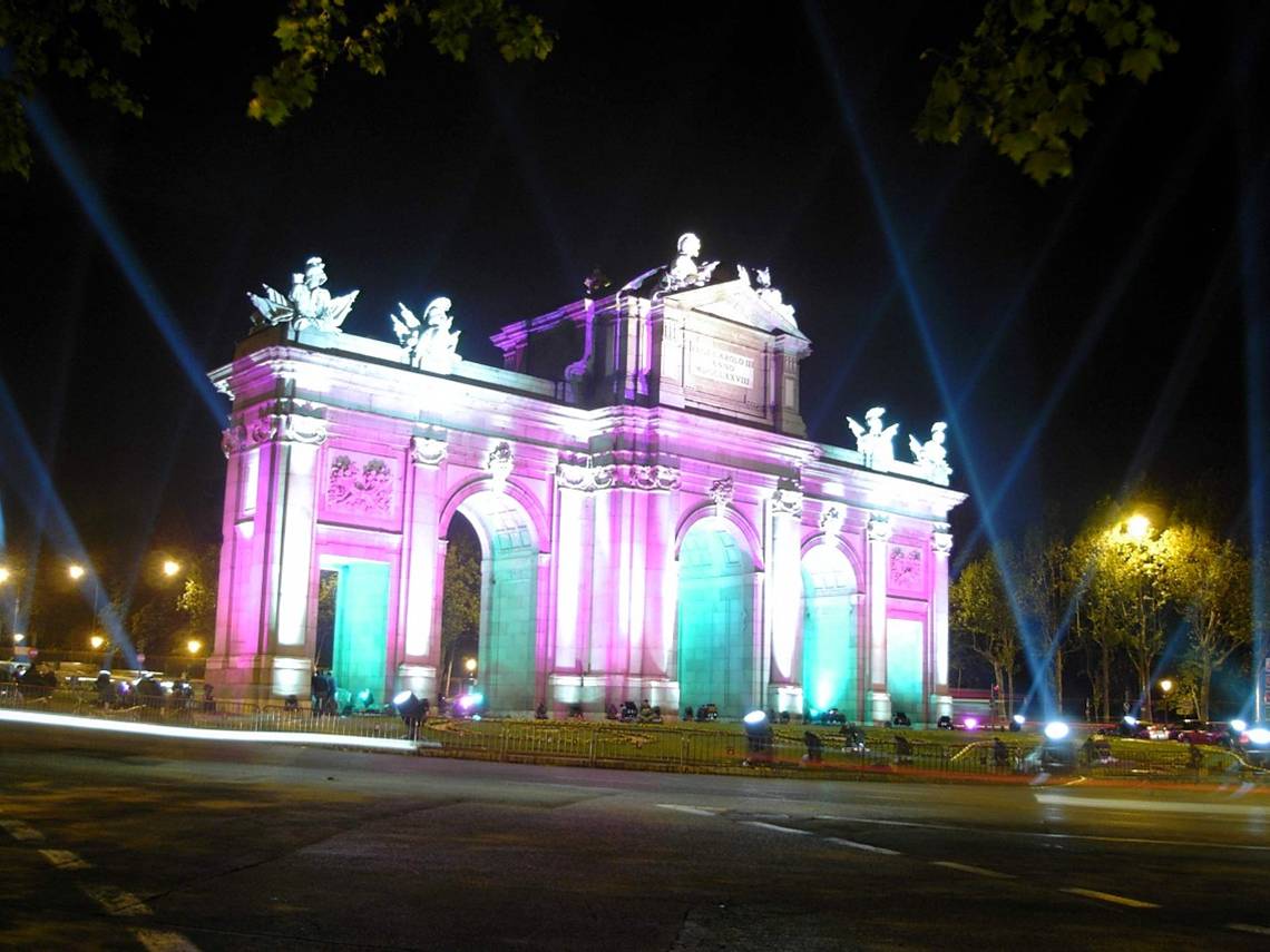 Puerta de Alcalá (Plaza de la Independencia) en Madrid