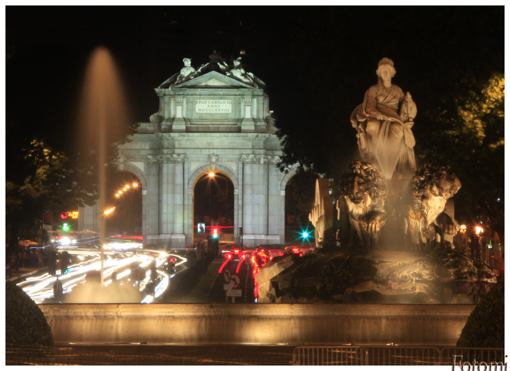 Puerta de Alcala y Cibeles Madrid