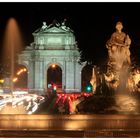 Puerta de Alcala y Cibeles Madrid