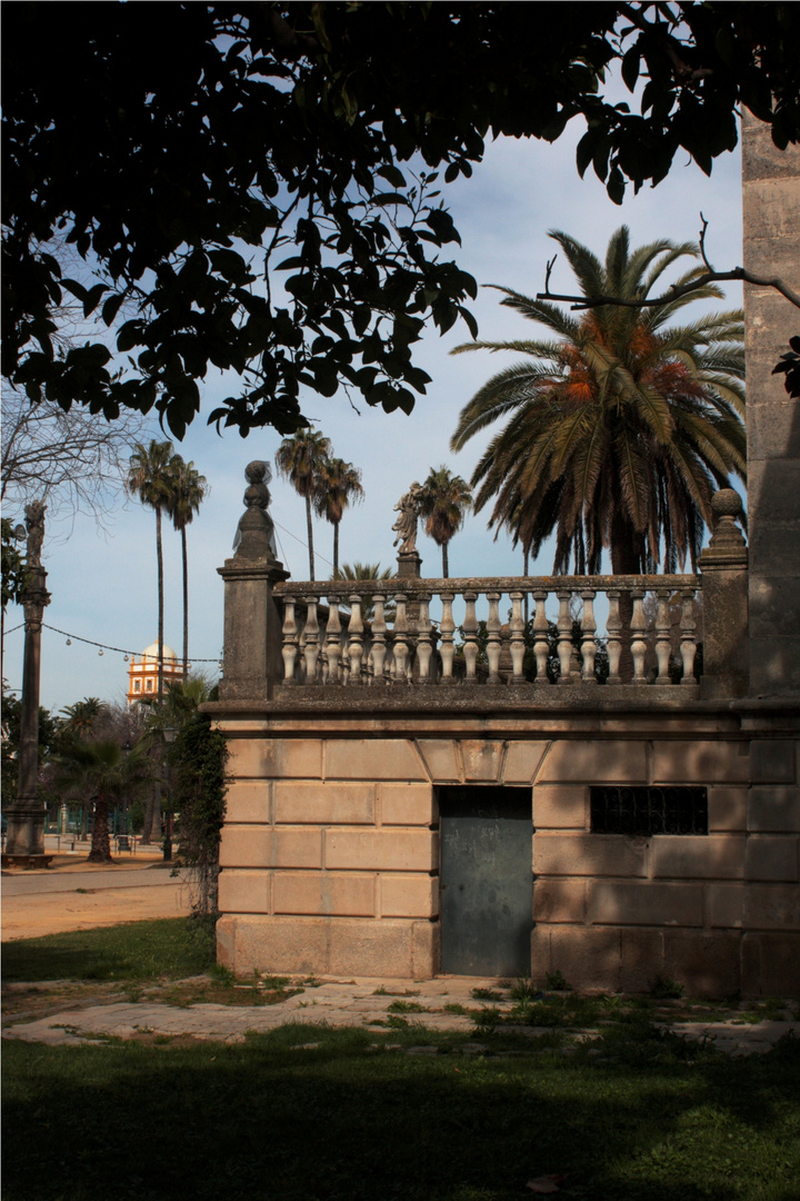 puerta de atrás de palacio