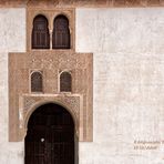 Puerta de entrada al Patio de los Arrayanes