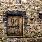 puerta de una casa en Ansó (Huesca)