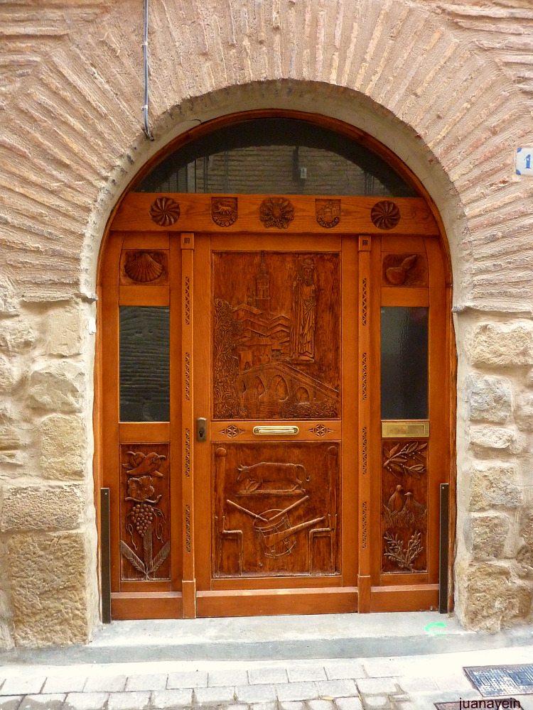 Puerta en Olite