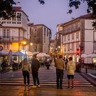 Puerta Fajera en la hora azúl.