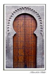 Puerta mudejar en Toledo