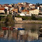 Puerto Campelo en La Ría de Pontevedra.