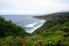 ...Puerto de la Cruz al fondo...