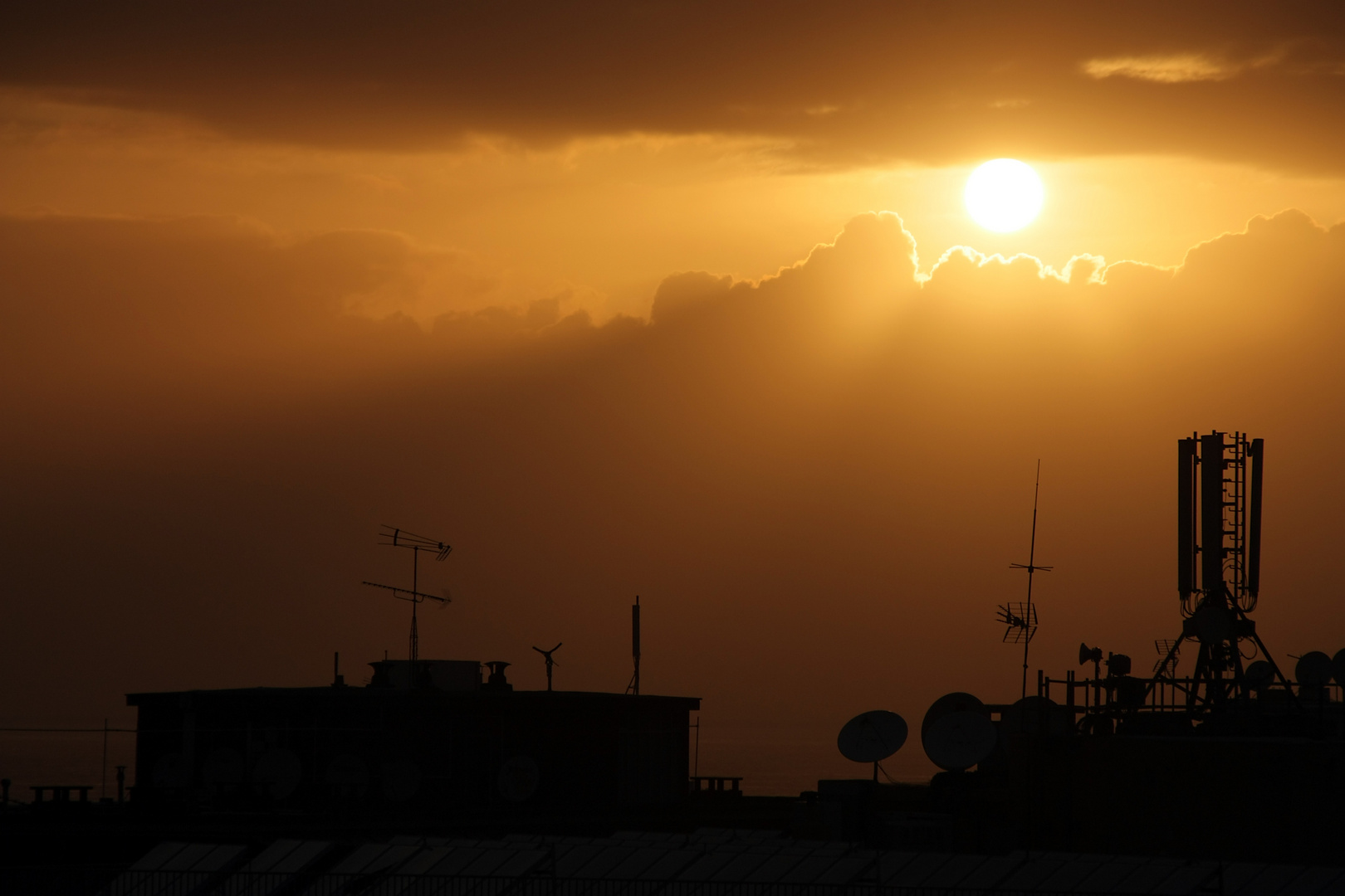 Puerto de la Cruz - Sonnenuntergang -2-