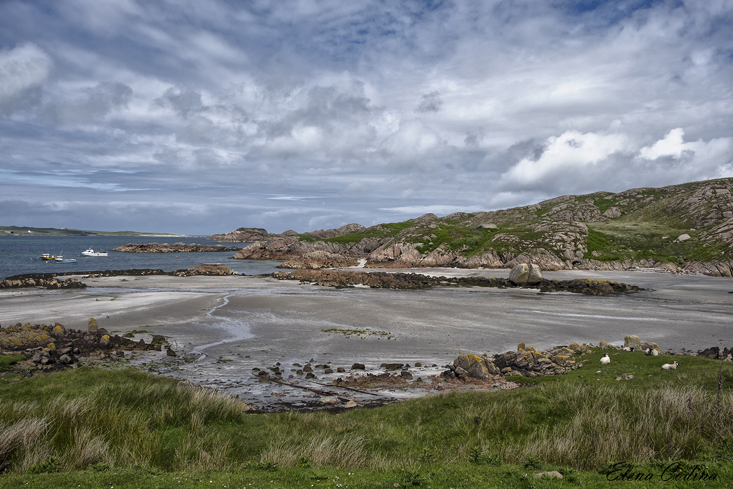 Puerto de la isla de Mull - Escocia