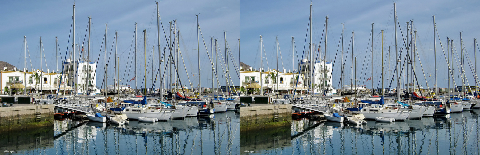 Puerto de Mogan 3D 