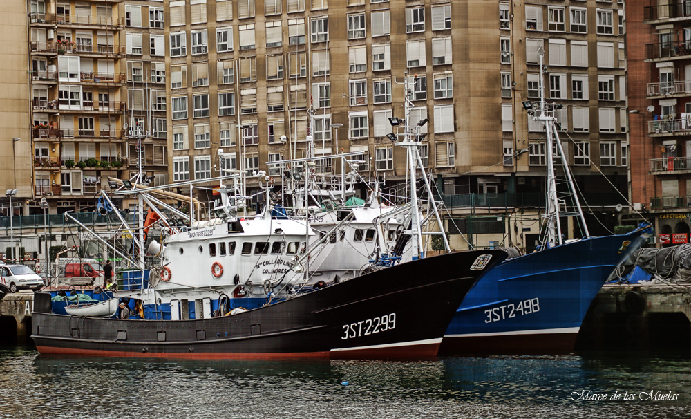 ...puerto de Santander...