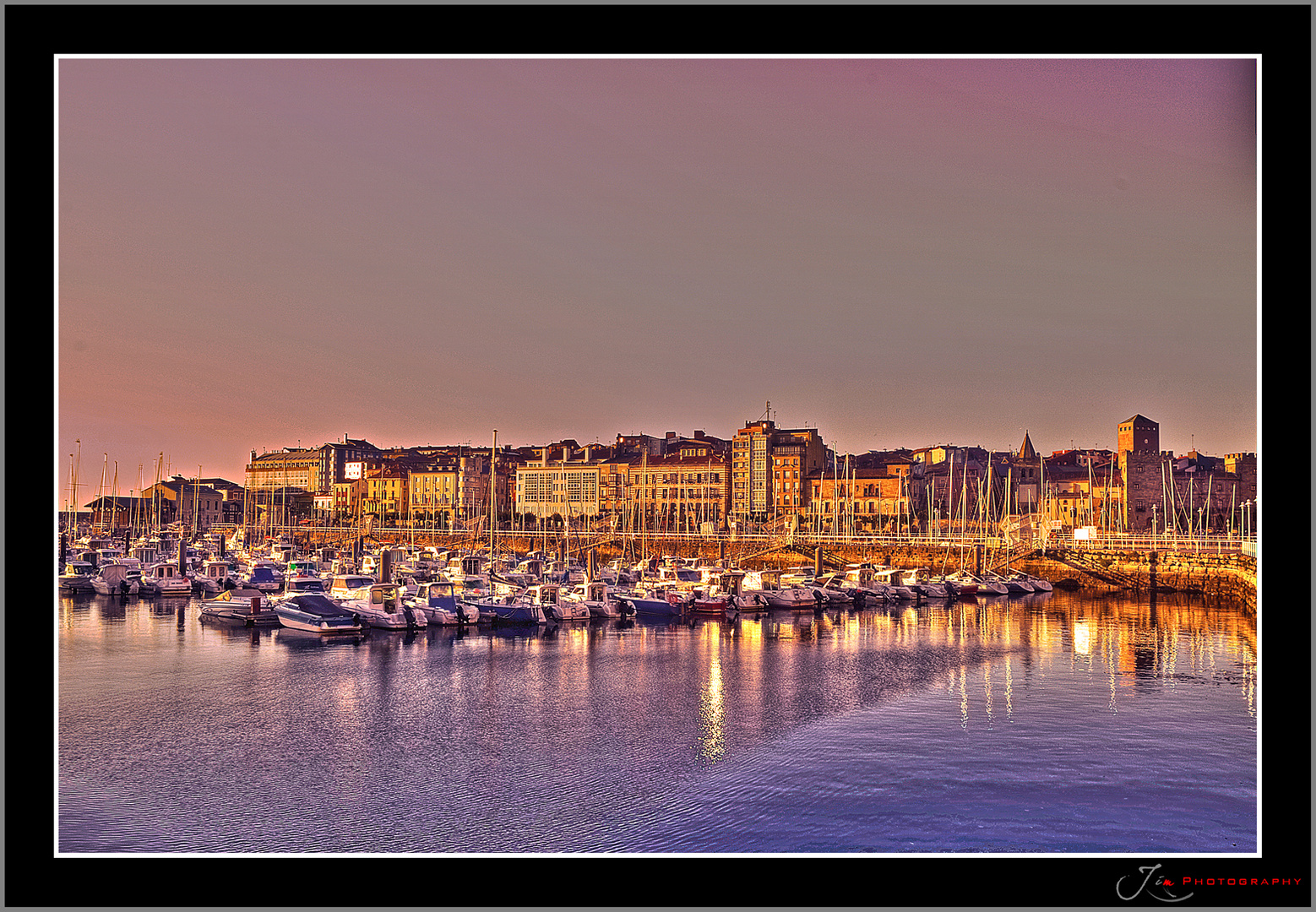 Puerto deportivo de Gijon