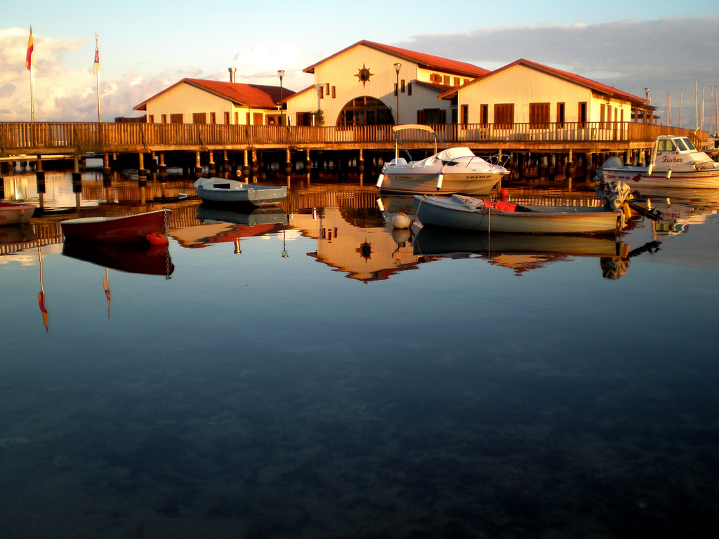 Puerto deportivo de Los Alcazares (Murcia)