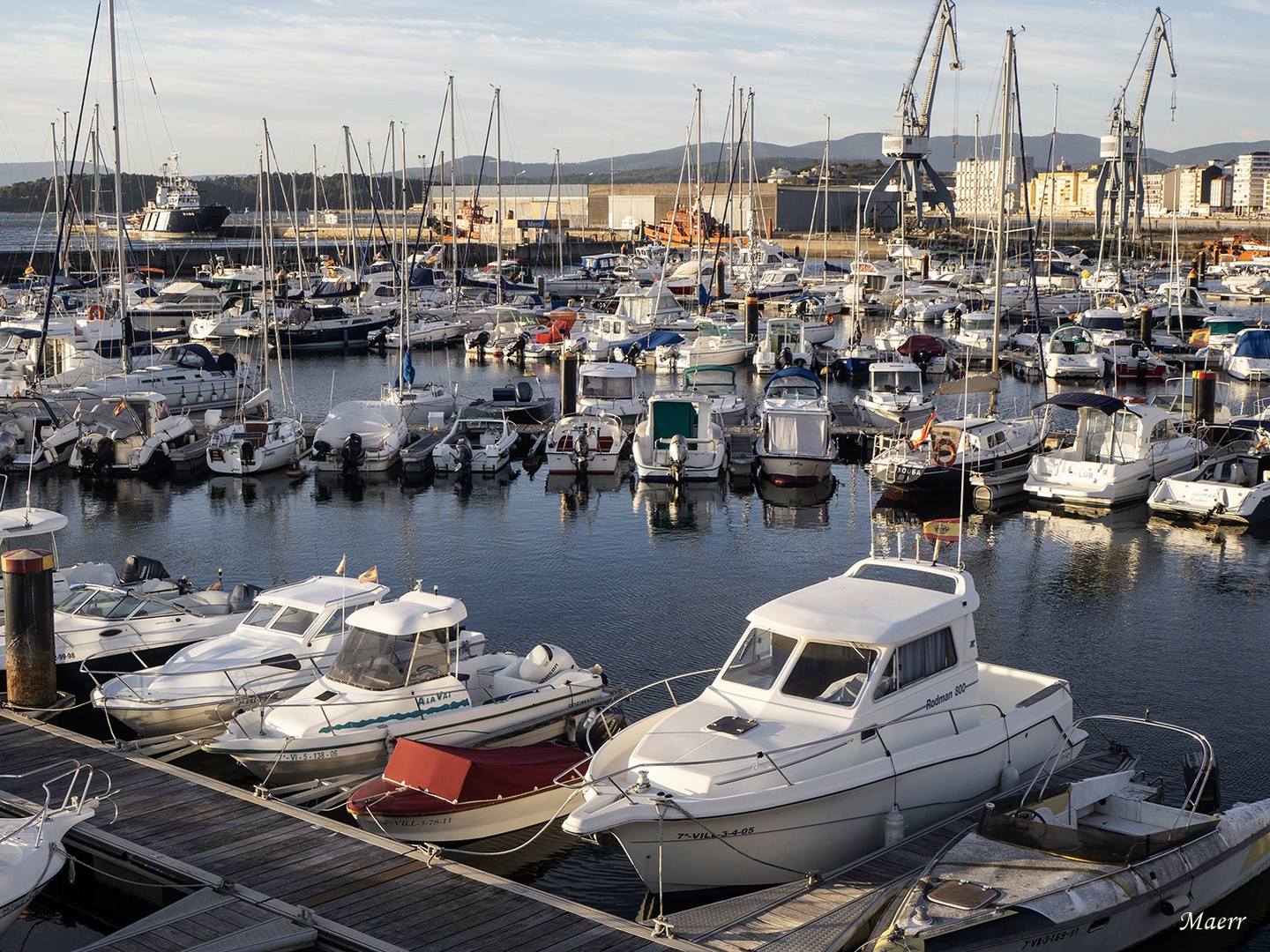 Puerto deportivo de Villagarcía de Arosa