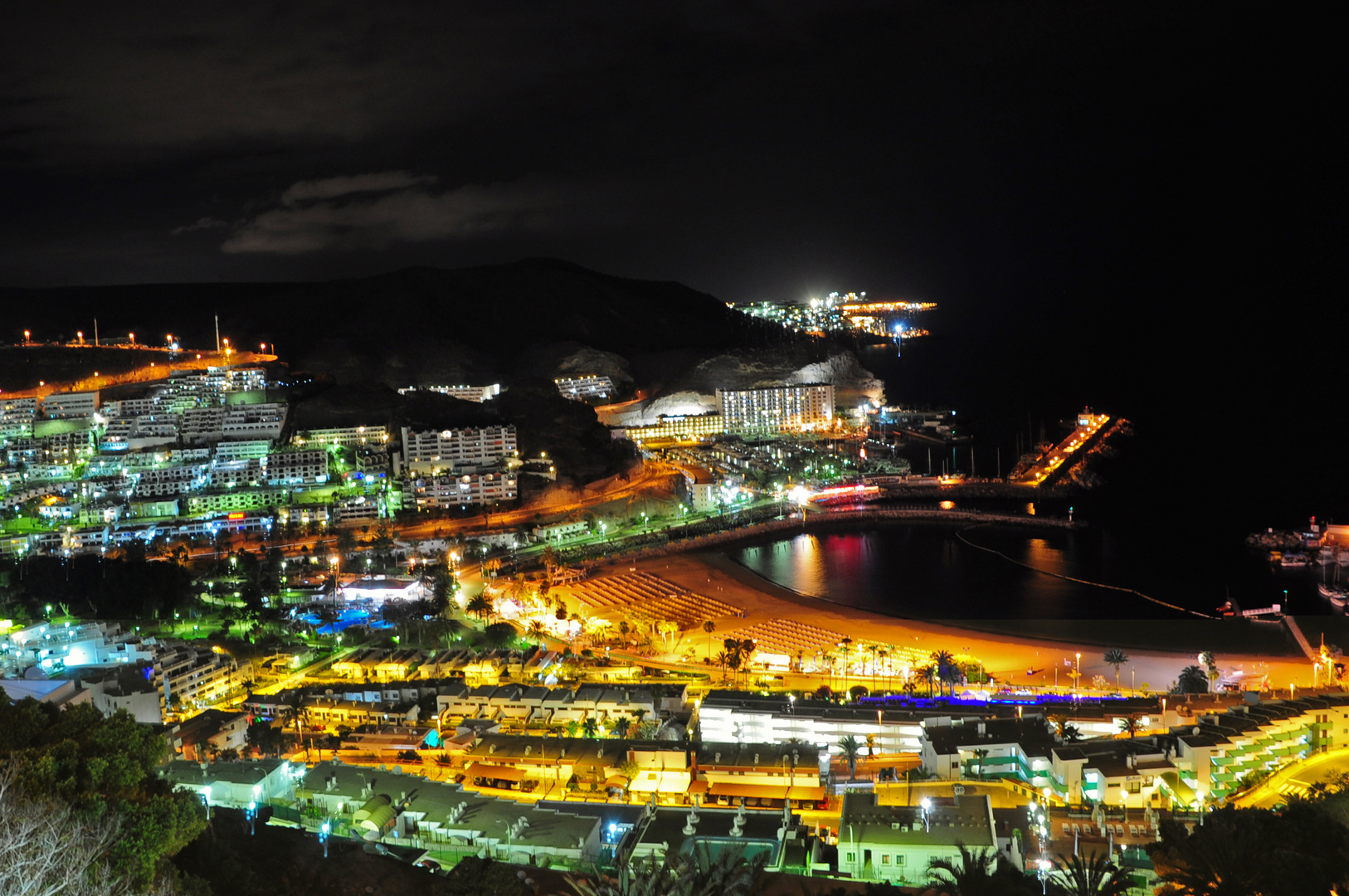 Puerto Rico bei Nacht