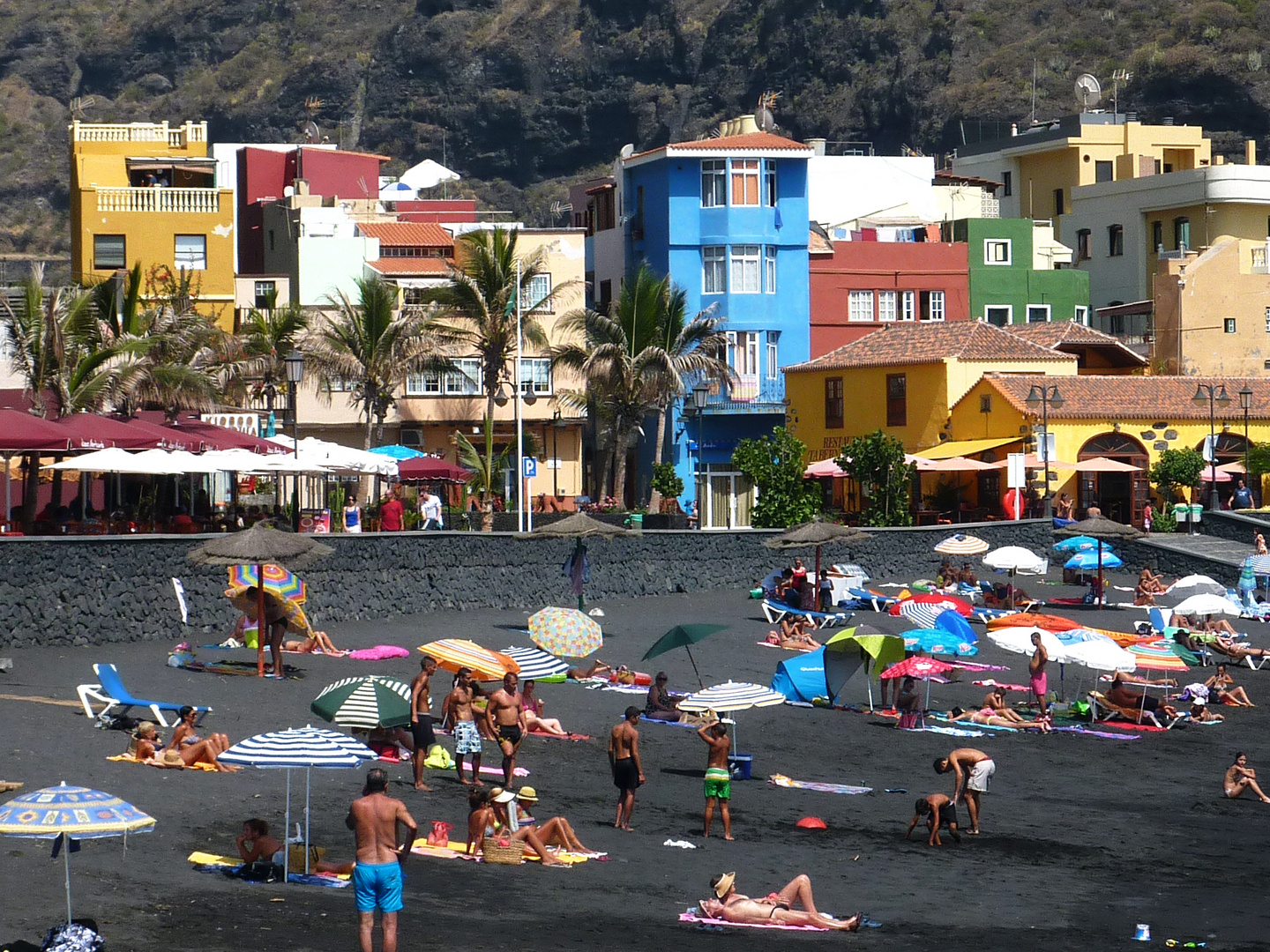 Puerto Tazacorte auf der Kanareninsel La Palma