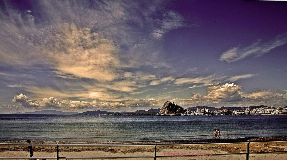 puerto y castillo de aguilas