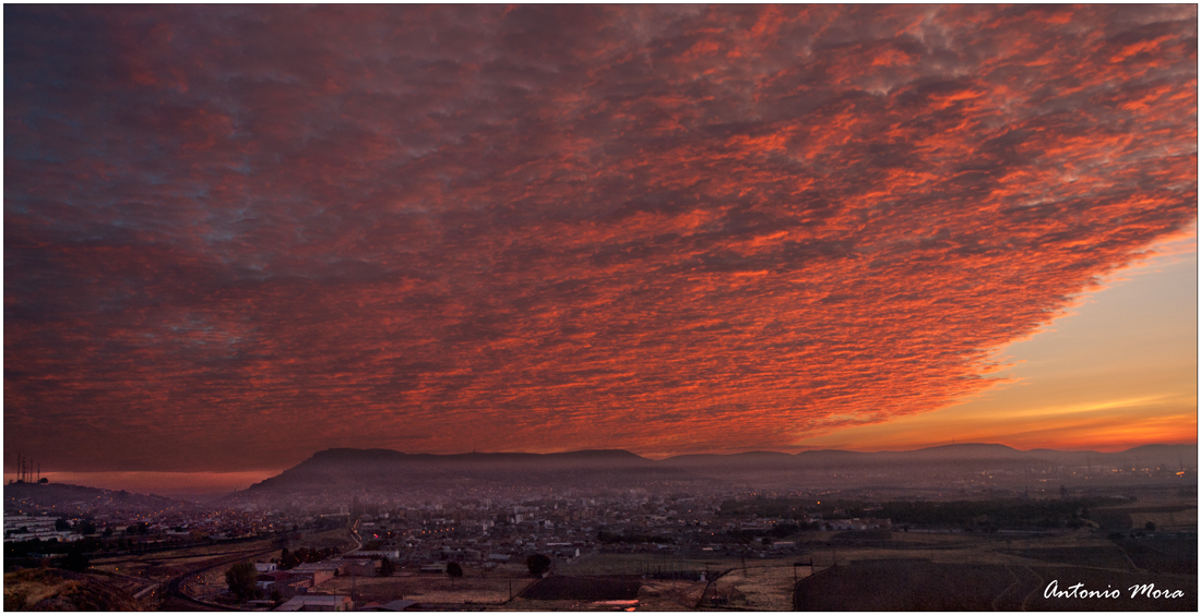 Puertollano. Amanecer.