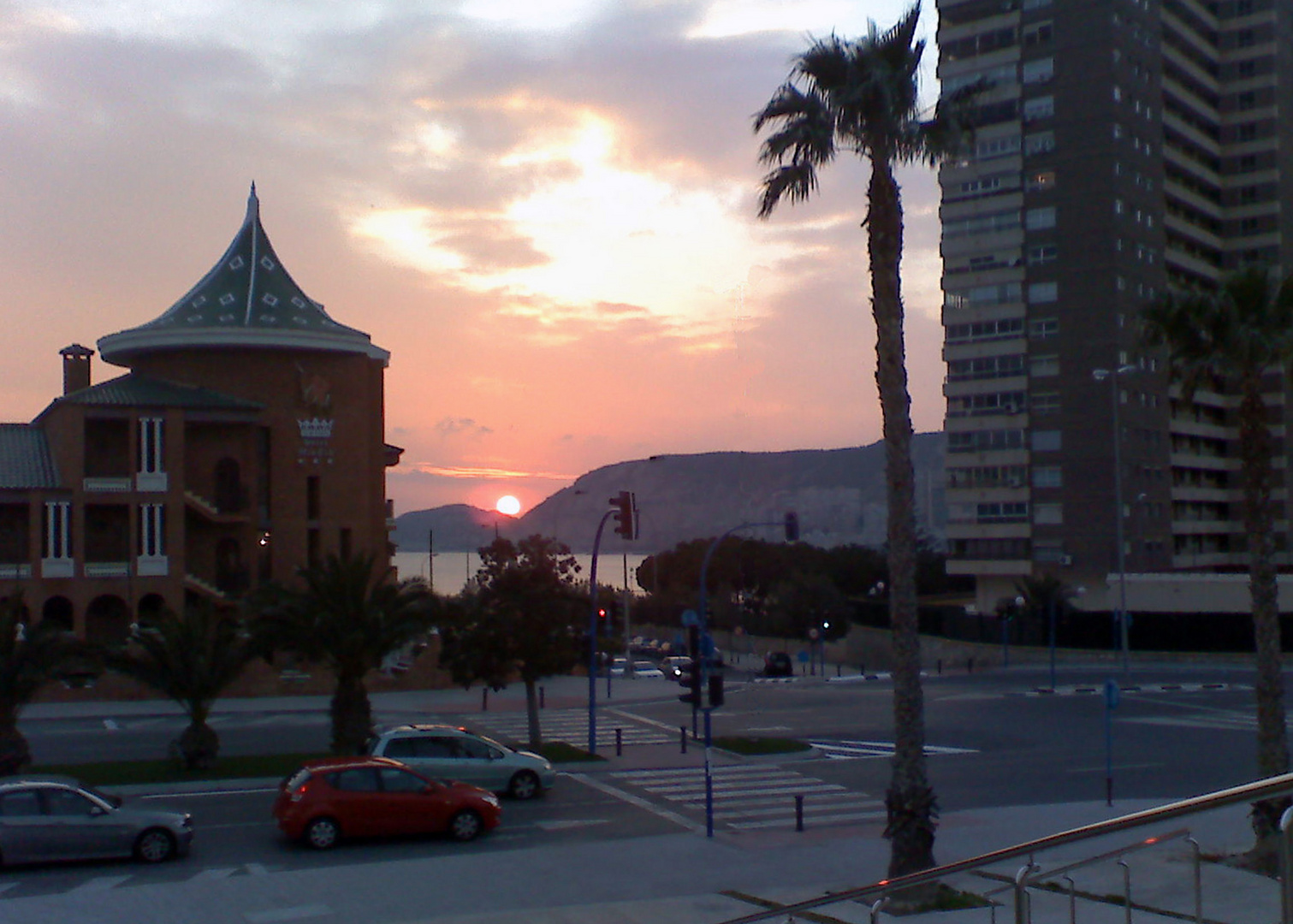 Puesta de sol desde el Cabo Huertas - Alicante