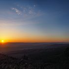 Puesta de sol desde la cima de El Monte Pedroso en Diciembre 3