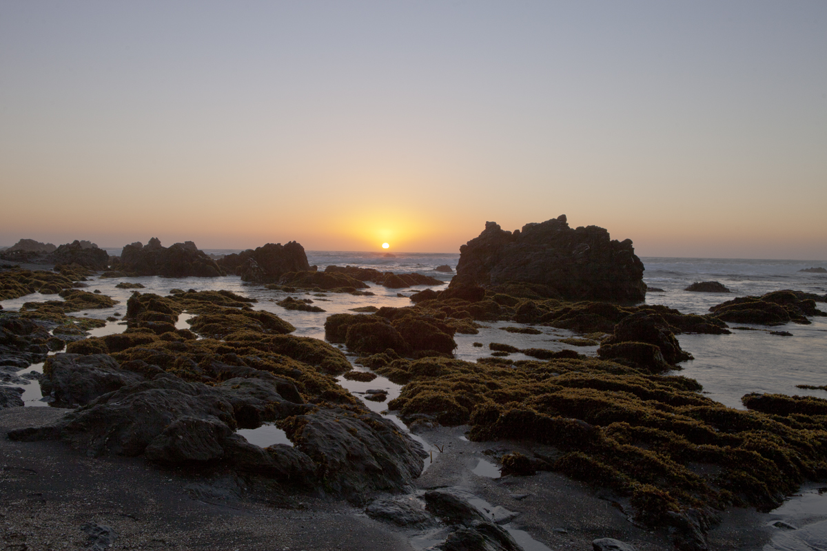 Puesta de sol en Boyeruca