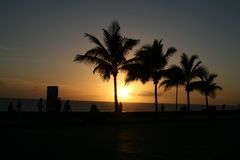 Puesta de sol en Canarias