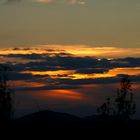 Puesta de sol en Castañar de Ibor