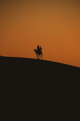 Puesta de sol en el desierto de Thar 2