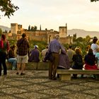 Puesta de Sol en el Mirador de San Nicolas, Granada