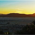 Puesta de sol en Fuerteventura