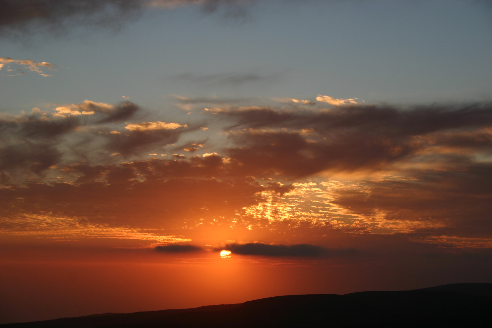 Puesta de sol en Gran Canaria