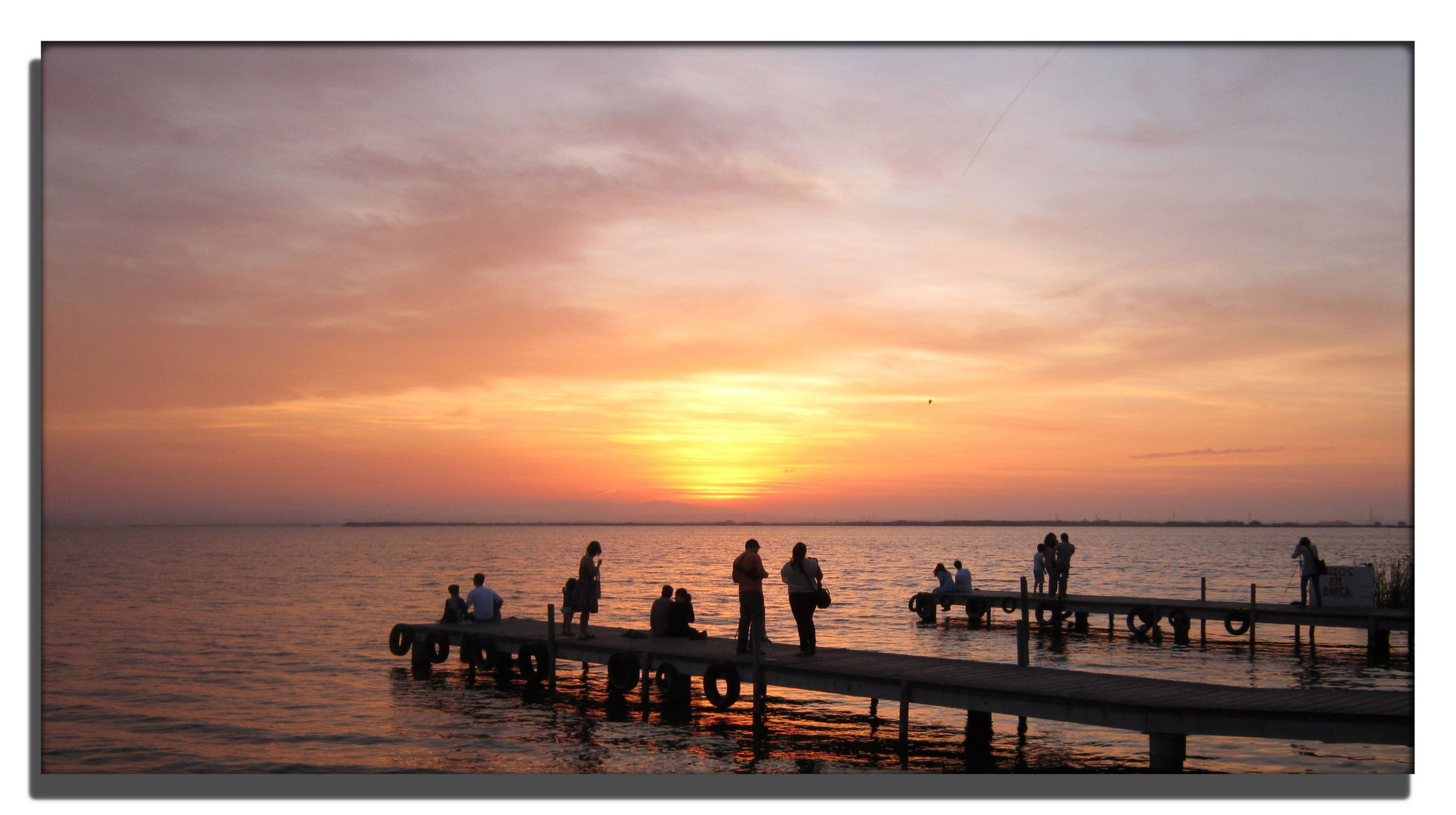 puesta de sol en la albufera II