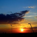 Puesta de Sol en la Ciudad.