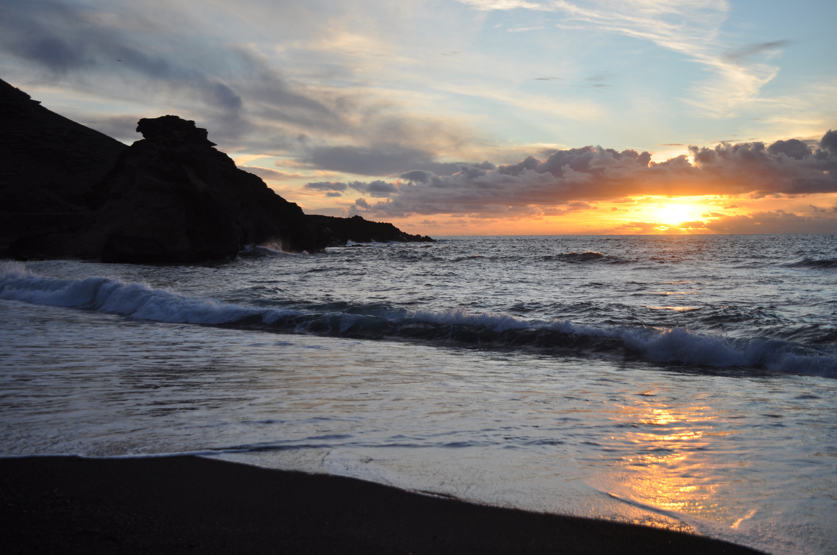 Puesta de sol en Lanzarote