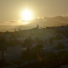 Puesta de sol en Lanzarote