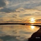 PUESTA DE SOL EN LAS SALINAS DE SANTA POLA