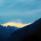 Puesta de sol en Picos de Europa