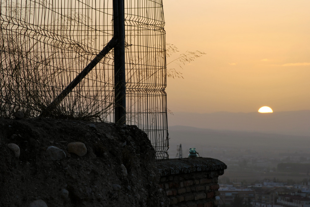 Puesta de sol, Granada