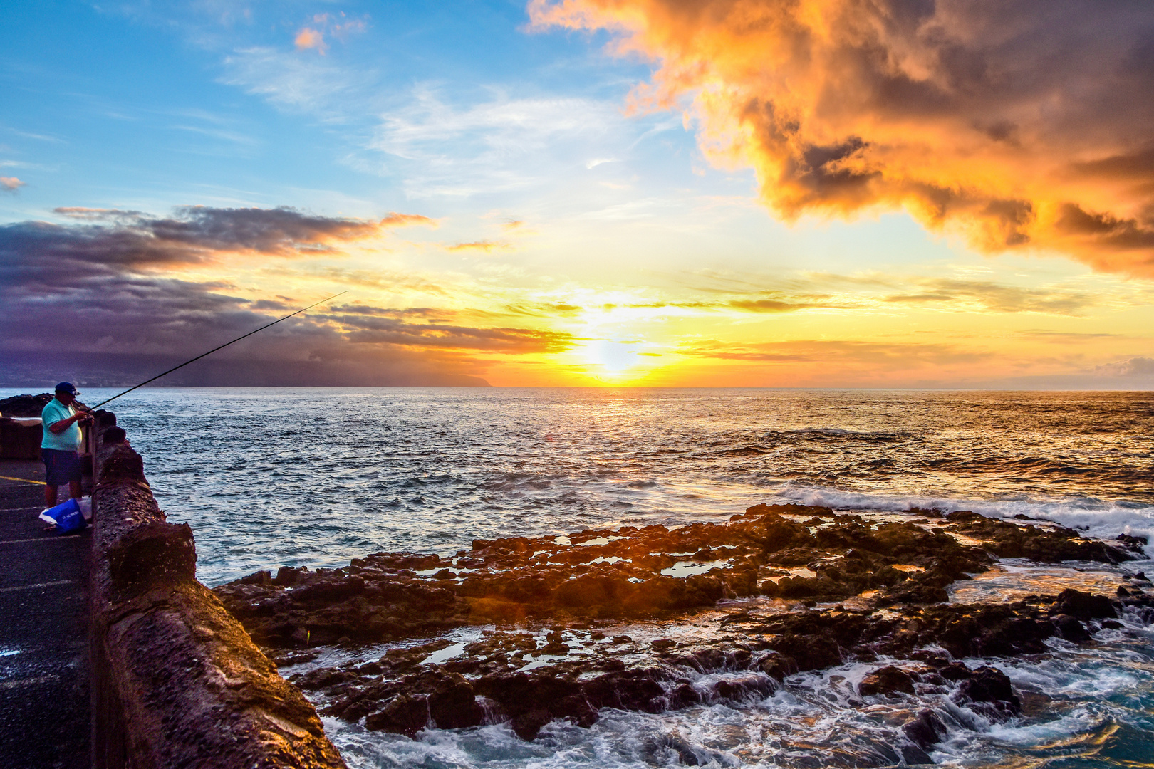 Puesta del sol El Pris - Tenerife