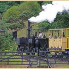 Puffing Billy steam engine at beamish