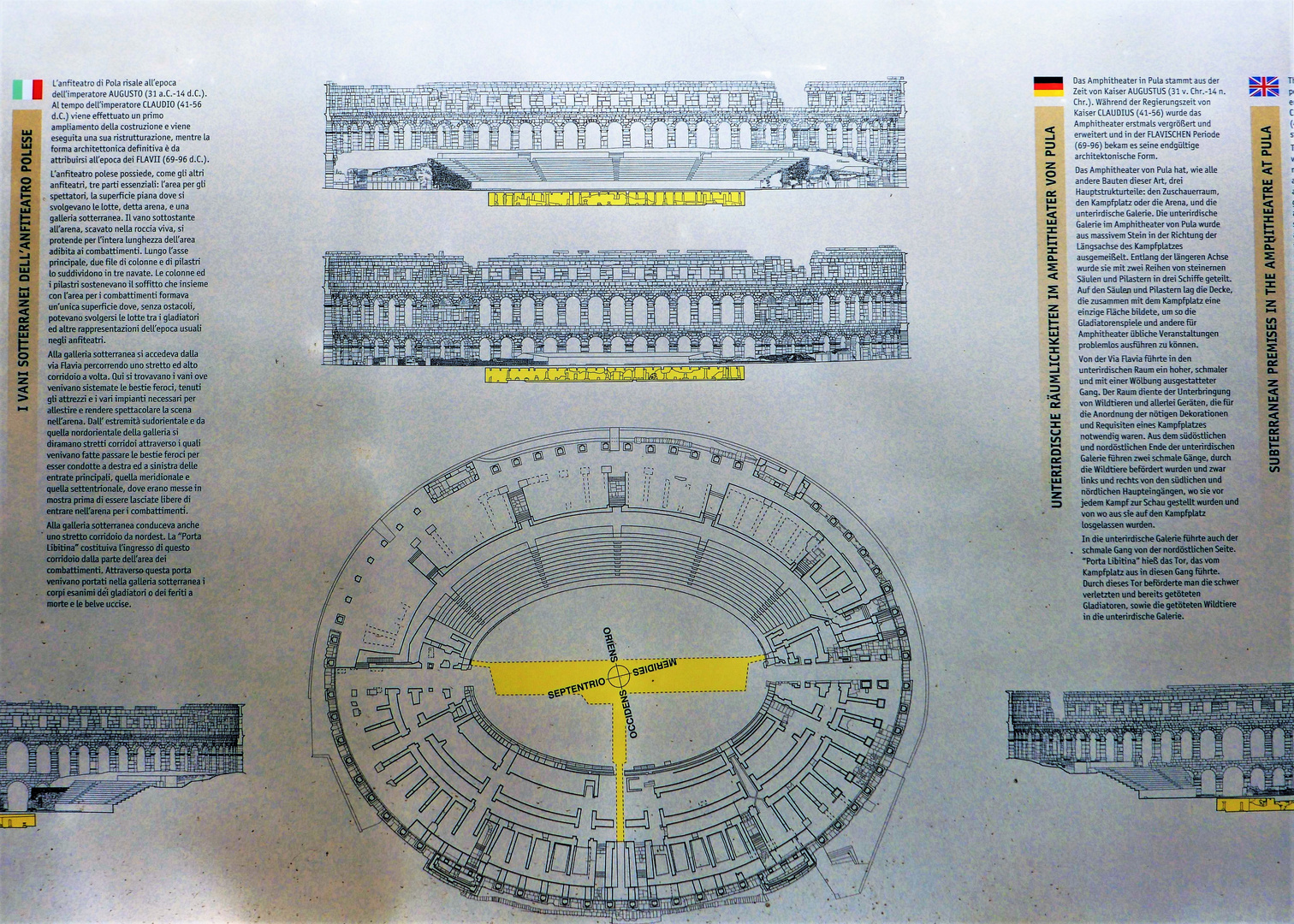 Pula's Roman Amphitheater