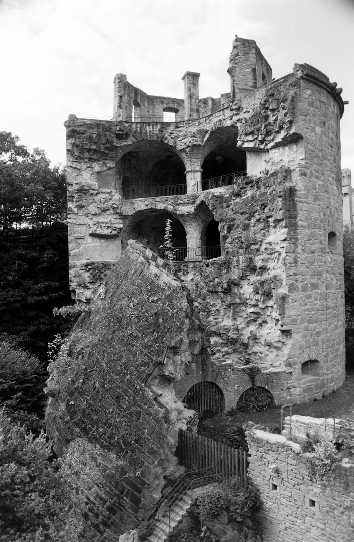 Pulferturm Schloss Heidelberg - BW - ANALOG