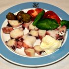 Pulpo - Krake gekocht -