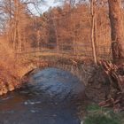 Pulsnitzbrücke im Morgenrot