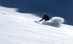 Pulverschnee in der Naturparkregion Reutte / Lechtal