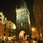 Pulverturm, Prag bei Nacht